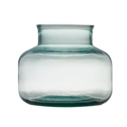 Váza, pr.19x16cm|2,5L, čirá - Objevte nai irokou kolekci uniktnch vz z recyklovanho skla. Prozkoumejte nai nabdku a najdte ten sprvn kousek pro v domov.