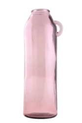 HK Váza s ouškem ALFA, 45cm, růžová - Krsn vza zECO produkt VIDRIOS SAN MIGUEL 100% spotebitelsky recyklovan sklo s certifikac GRS.