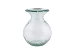Váza PARADISE, 24,5cm, čirá - Objevte nai irokou kolekci uniktnch vz z recyklovanho skla. Prozkoumejte nai nabdku a najdte ten sprvn kousek pro v domov.