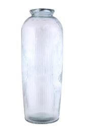 Váza, pr.30x70cm, čirá - Objevte nai irokou kolekci uniktnch vz z recyklovanho skla. Prozkoumejte nai nabdku a najdte ten sprvn kousek pro v domov.