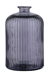 Láhev|váza, pr.15x23cm|2,8L, tmavě kouřová - Krásná váza z ECO produktů VIDRIOS SAN MIGUEL 100% spotřebitelsky recyklované sklo s certifikací GRS.
