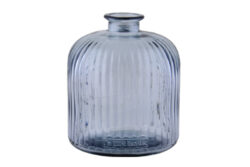 Láhev|váza, pr.16x18cm|1,95L, blankytně modrá - Krsn vza zECO produkt VIDRIOS SAN MIGUEL 100% spotebitelsky recyklovan sklo s certifikac GRS.