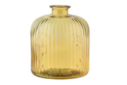 Láhev|váza, pr.16x18cm|1,95L, žluto hnědá - Objevte nai irokou kolekci uniktnch vz z recyklovanho skla. Prozkoumejte nai nabdku a najdte ten sprvn kousek pro v domov.
