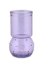 Váza, pr.9,5x17cm|0,7L, fialová - Objevte nai irokou kolekci uniktnch vz z recyklovanho skla. Prozkoumejte nai nabdku a najdte ten sprvn kousek pro v domov.