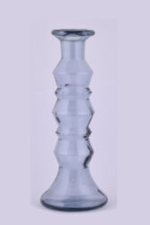 Svícen, pr.9x22cm, blankytně modrá - Krásný svícen z ECO produktů VIDRIOS SAN MIGUEL 100% spotřebitelsky recyklované sklo s certifikací GRS.