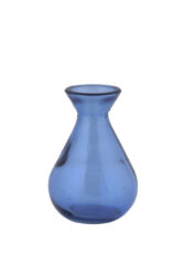 Láhev|váza, pr.7x11cm|0,15L, modrá - Objevte nai irokou kolekci uniktnch vz z recyklovanho skla. Prozkoumejte nai nabdku a najdte ten sprvn kousek pro v domov.