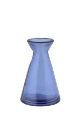 Láhev|váza, pr.7x11cm|0,1L, modrá - Objevte nai irokou kolekci uniktnch vz z recyklovanho skla. Prozkoumejte nai nabdku a najdte ten sprvn kousek pro v domov.