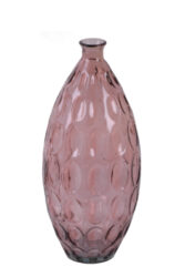 Váza DUNE, 45cm, růžová - Krsn vza zECO produkt VIDRIOS SAN MIGUEL. 100% spotebitelsky recyklovan sklo s certifikac GRS.