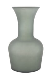 Váza CHICAGO, 33cm, zelená matná - Krsn vza zECO produkt VIDRIOS SAN MIGUEL 100% spotebitelsky recyklovan sklo s certifikac GRS.