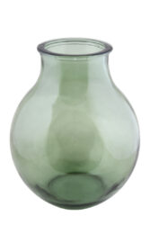 Váza ANCHO, široká, 12L, zeleno šedá - Objevte nai irokou kolekci uniktnch vz z recyklovanho skla. Prozkoumejte nai nabdku a najdte ten sprvn kousek pro v domov.