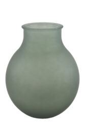 Váza ANCHO, široká, 12L, zelená matná - Objevte nai irokou kolekci uniktnch vz z recyklovanho skla. Prozkoumejte nai nabdku a najdte ten sprvn kousek pro v domov.