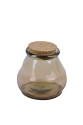 OBJ Sklenice s korkovým uzávěrem SAC, 0,8L, lahvově hnědá|kouřová * - Elegantn, udriteln a praktick sklenice z recyklovanho skla. Prozkoumejte nai kolekci jet dnes a najdte ty prav kousky pro v domov!