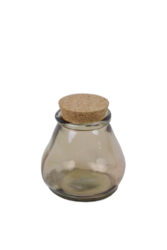 Sklenice s korkovým uzávěrem SAC, 0,38L lahvově hnědá|kouřová - Popis se připravuje - možno na dotaz