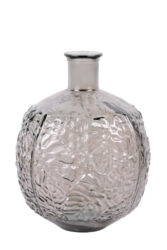 Váza JUNGLA, 44cm hnědá - Krsn vza zECO produkt VIDRIOS SAN MIGUEL. 100% spotebitelsky recyklovan sklo s certifikac GRS.