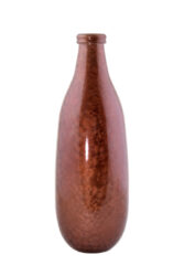 Váza MONTANA, 40cm|3,35L, červeno hnědá námraza - Krsn vza zECO produkt VIDRIOS SAN MIGUEL 100% spotebitelsky recyklovan sklo s certifikac GRS.