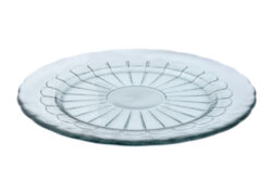 Talíř CASUAL, pr. 33cm, čirá - Krásný talíř z ECO produktů VIDRIOS SAN MIGUEL 100% spotřebitelsky recyklované sklo s certifikací GRS.