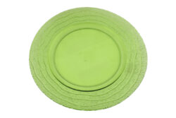 Talíř ORGANIC, pr.32 zelená - Krásný talíř z ECO produktů VIDRIOS SAN MIGUEL.