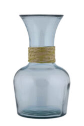 Váza s omotávkou CHICAGO, 4L, čirá - Krsn vza zECO produkt VIDRIOS SAN MIGUEL 100% spotebitelsky recyklovan sklo s certifikac GRS.
