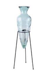 Váza na stojanu ANFORA, 0L čirá - Krsn vza zECO produkt VIDRIOS SAN MIGUEL. 100% spotebitelsky recyklovan sklo s certifikac GRS.