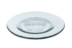 Talíř AUTHENTIC, 28cm, dárkové balení S2, čirá - Krásný talíř z ECO produktů VIDRIOS SAN MIGUEL 100% spotřebitelsky recyklované sklo s certifikací GRS.