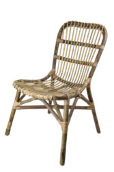 Židle ALFA, světlá, 68x58x90cm - Židle a křesla Van der Leeden. Ruční práce z přírodních udržitelných materiálů.